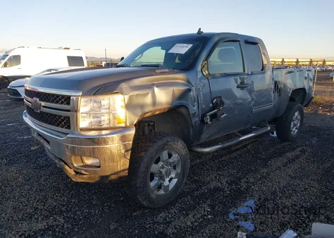 2012 Chevrolet Silverado 2500Hd Lt из США, поврежденный, VIN 1GC2KXC86CZ132161